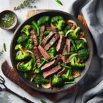 Sizzling Beef and Broccoli Skillet: Quick, Healthy, Delicious