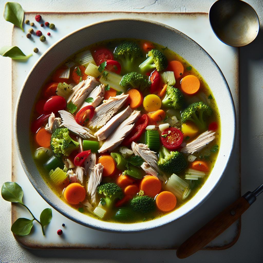 Wholesome Turkey and Vegetable Soup: A Nutritious Comfort Bowl