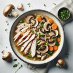 Savory Turkey and Mushroom Soup: A Comforting Delight