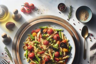 Roasted Vegetable Pasta: A Colorful Twist on Classic Flavors