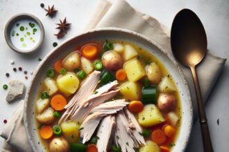 Hearty Turkey and Potato Soup: A Comfort Bowl of Flavor
