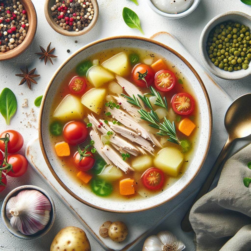 Hearty Turkey and Potato Soup: A Comfort Bowl of Flavor