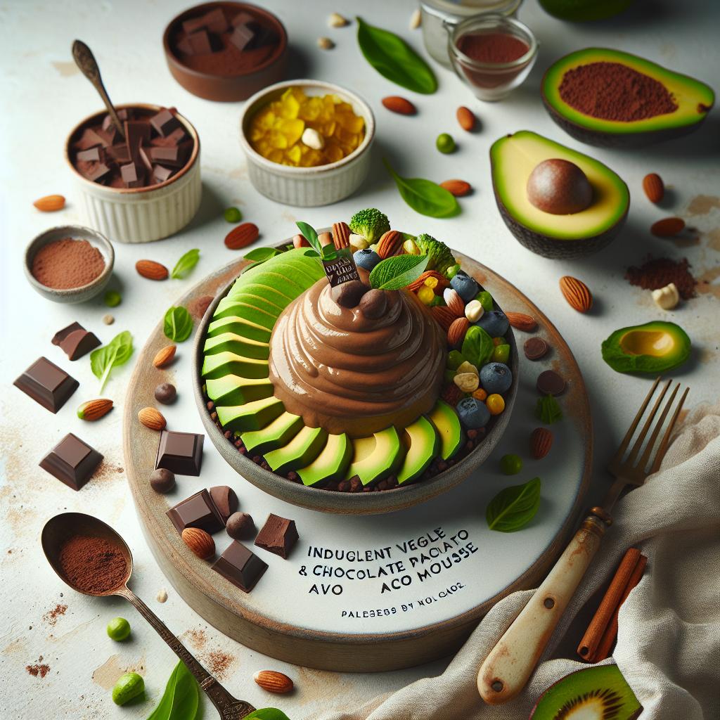 Indulgent Vegan & Paleo Chocolate Avocado Mousse Recipe