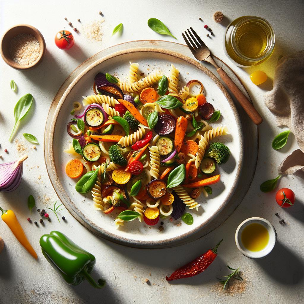 Roasted Vegetable Pasta: A Colorful Twist on Classic Flavors