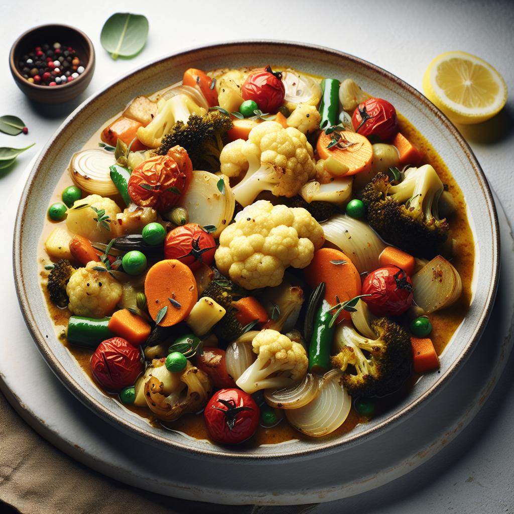 Savor the Flavor: Hearty Roasted Cauliflower Stew Recipe