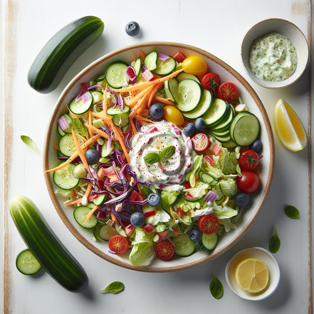 Crisp & Creamy: Healthy Coleslaw with a Greek Yogurt Twist