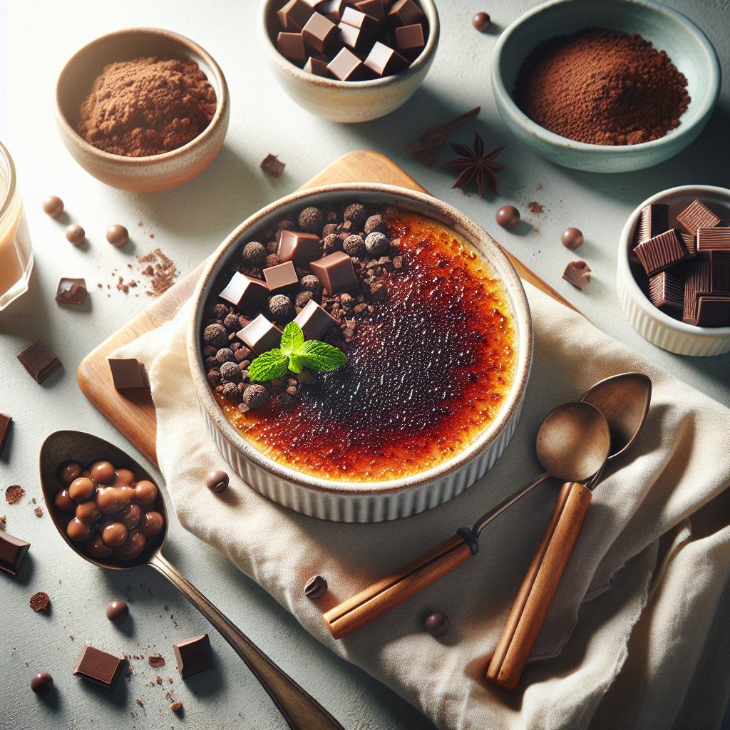 Decadent Chocolate Crème Brûlée: A Timeless Sweet Classic