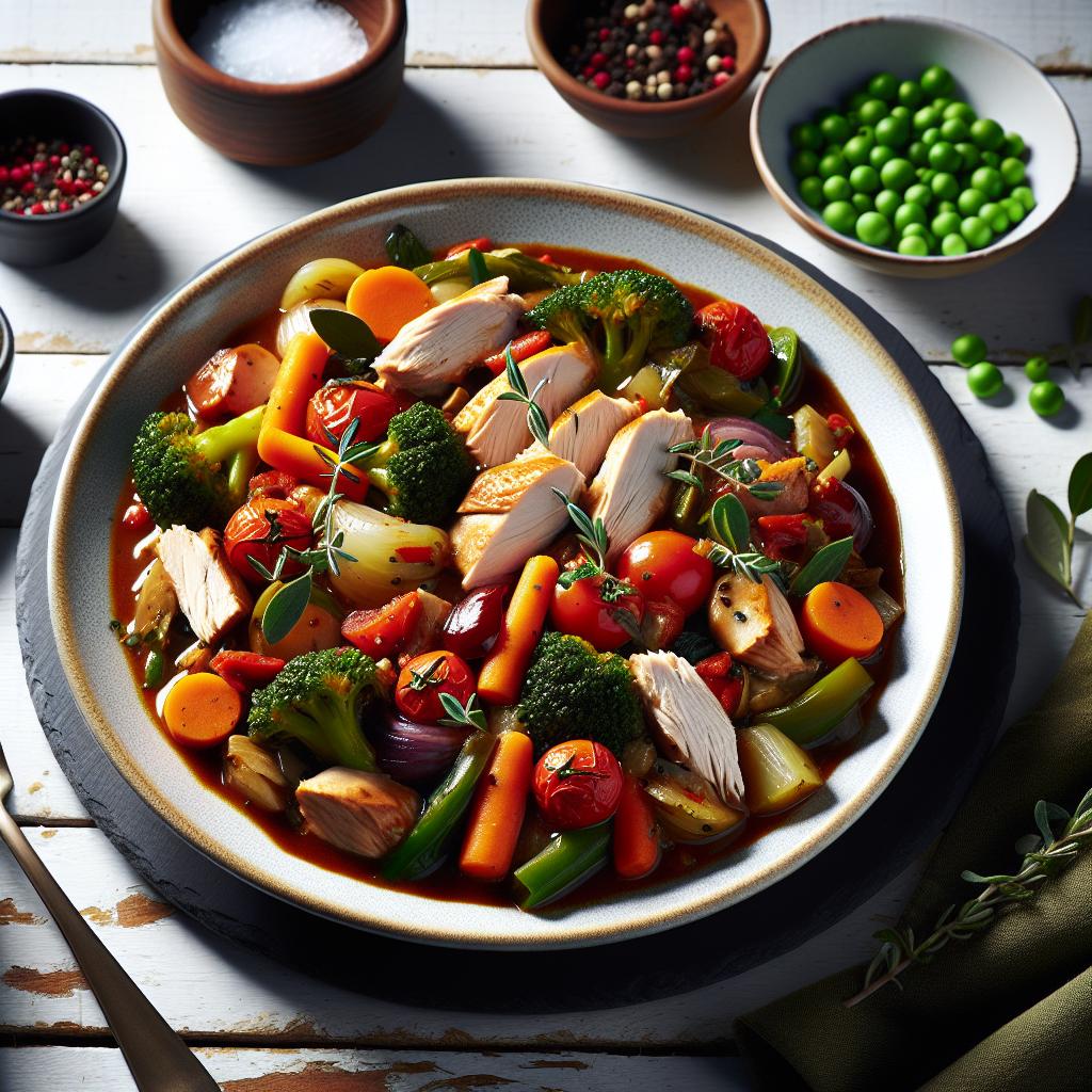 Hearty Turkey and Vegetable Stew: A Nutritious Comfort Meal