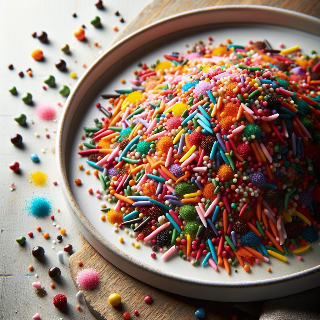 Brighten Treats Naturally: DIY Colorful Vegan Sprinkles Guide
