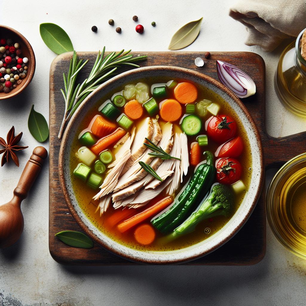 Wholesome Turkey and Vegetable Soup: A Nutritious Comfort Bowl