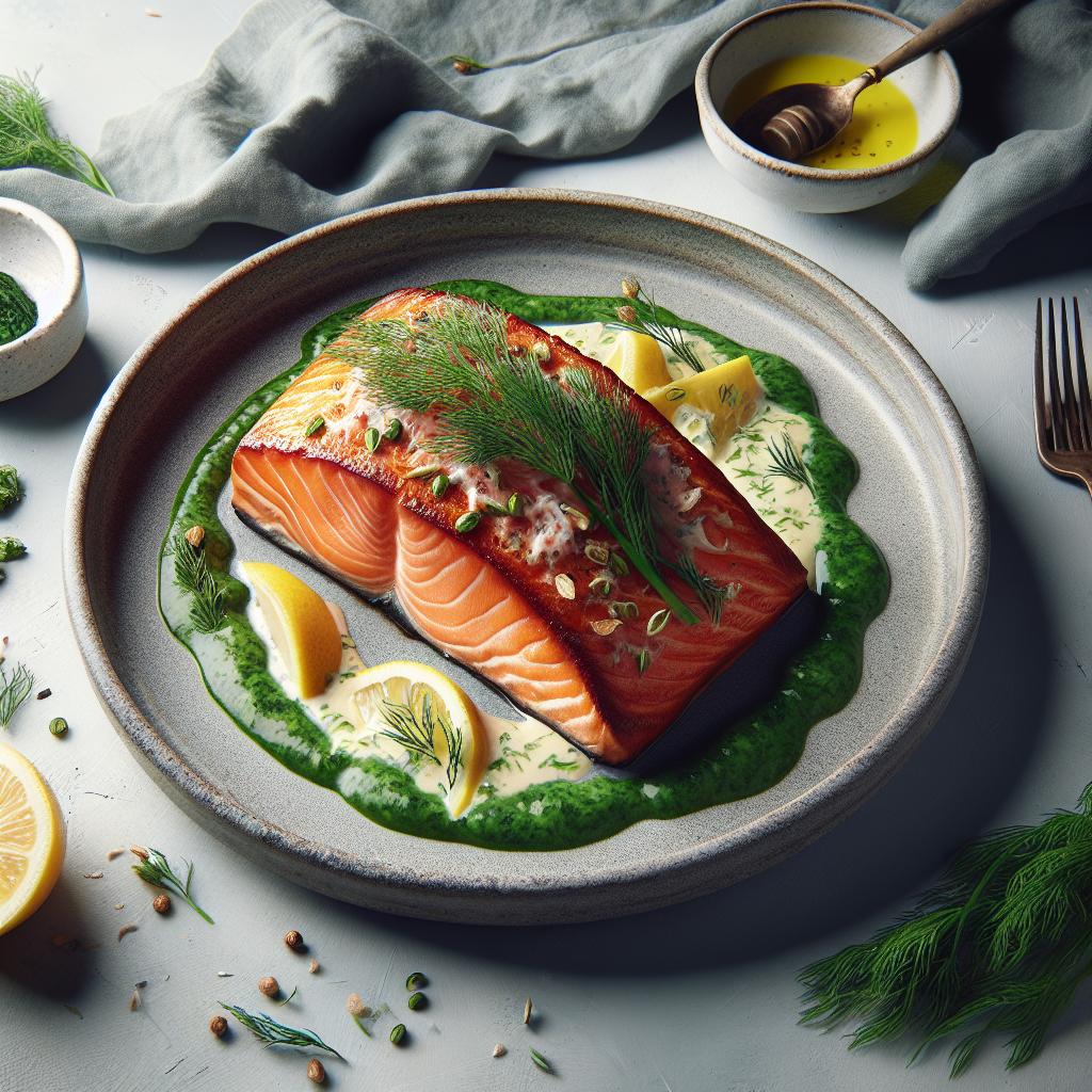 Elevate Dinner: Salmon En Croûte with Lush Dill Sauce