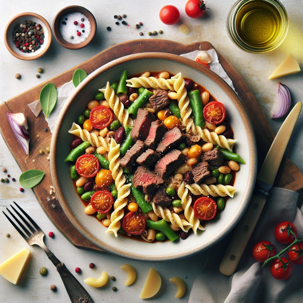 Hearty Pasta e Fagioli with Beef: A Timeless Comfort Bowl