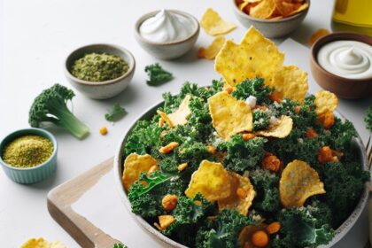 Crunchy Kale Chips with Nutritional Yeast: Superfood Delight