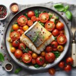 Savor the Flavors: Baked Cod with Juicy Tomato Bliss