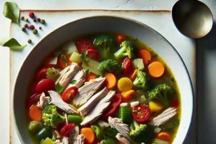 Wholesome Turkey and Vegetable Soup: A Nutritious Comfort Bowl
