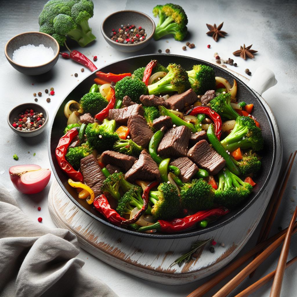 Sizzling Beef and Broccoli Skillet: Quick, Healthy, Delicious