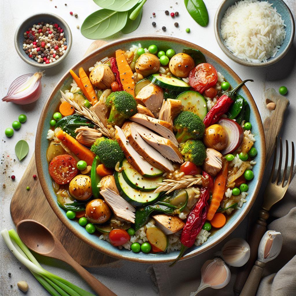 Savor the Rich Comfort of Turkey and Rice Stew Delight