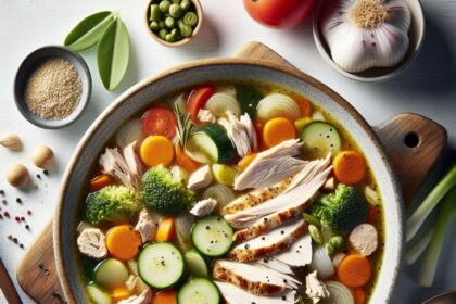 Hearty Turkey and Vegetable Soup: A Nutritious Comfort Bowl