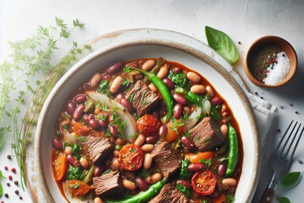 Hearty Beef and Bean Stew: A Comforting Flavor Fusion