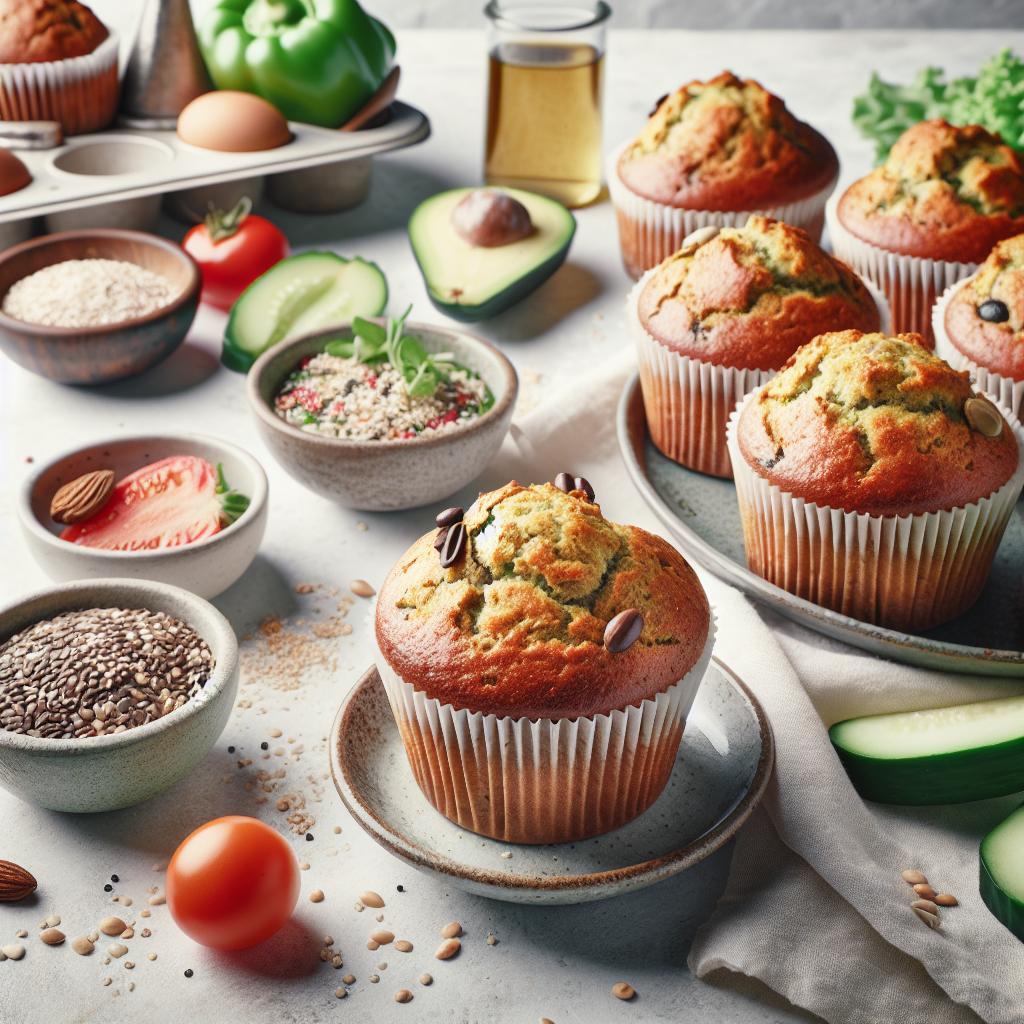 Wholesome Gluten-Free Vegan Savory Muffins to Savor