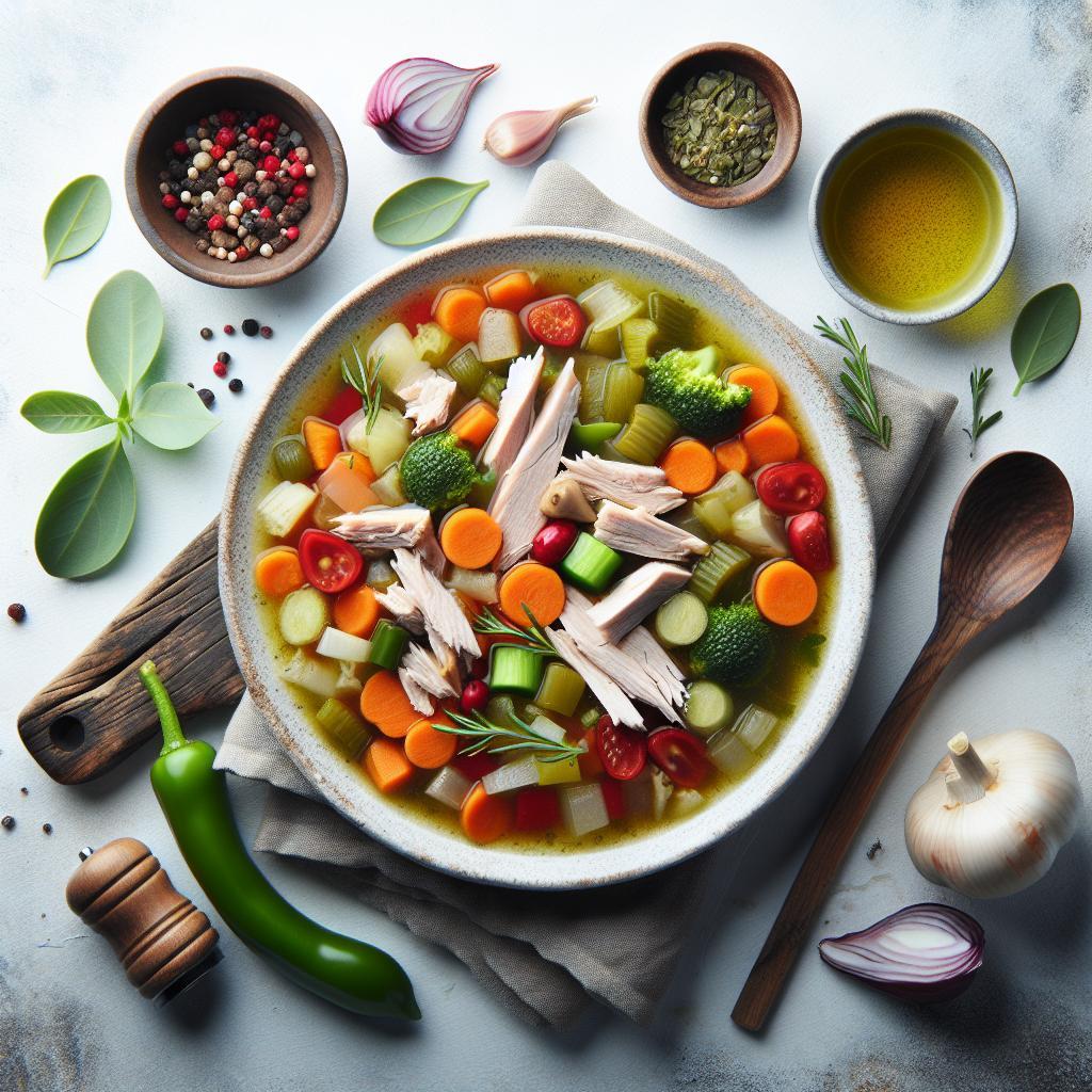 Hearty Turkey and Vegetable Soup: A Nourishing Winter Delight