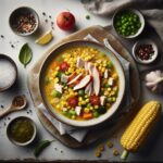 Savor the Comfort: Turkey and Corn Soup Delight