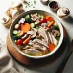 Savory Turkey and Mushroom Soup: Comfort in a Bowl