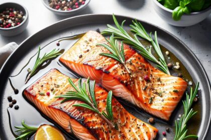 Perfectly Baked Salmon Fillets: A Nutritious Delight