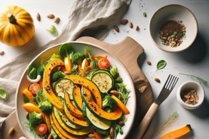 Harvest Delight: Crafting the Perfect Roasted Squash Salad