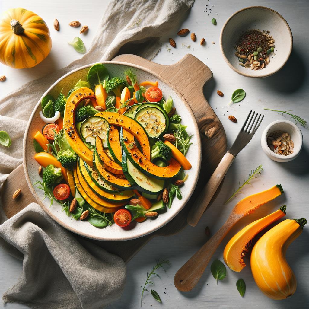 Harvest Delight: Crafting the Perfect Roasted Squash Salad
