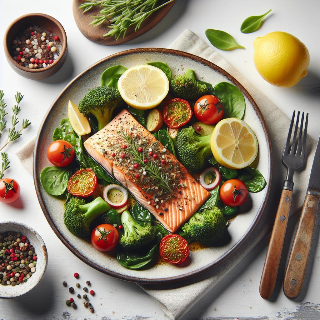 Herb-Kissed Baked Salmon: A Flavorful, Healthy Delight