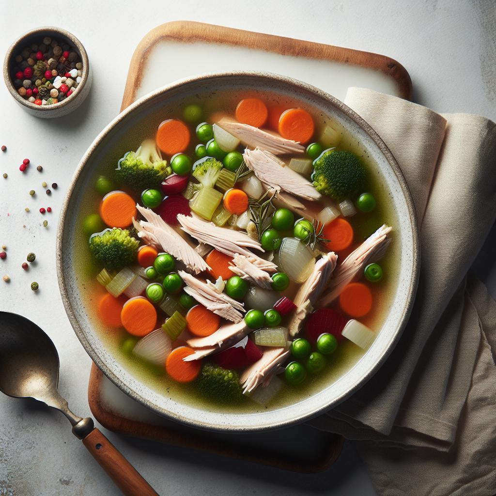 Hearty Turkey and Vegetable Soup: A Wholesome Winter Classic