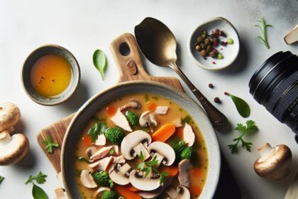 Savoring Comfort: The Rich Delight of Turkey Mushroom Soup