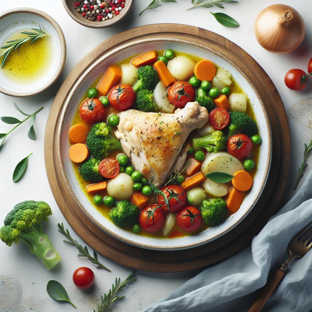 Hearty Chicken and Vegetable Stew: A Nutritious Comfort Meal