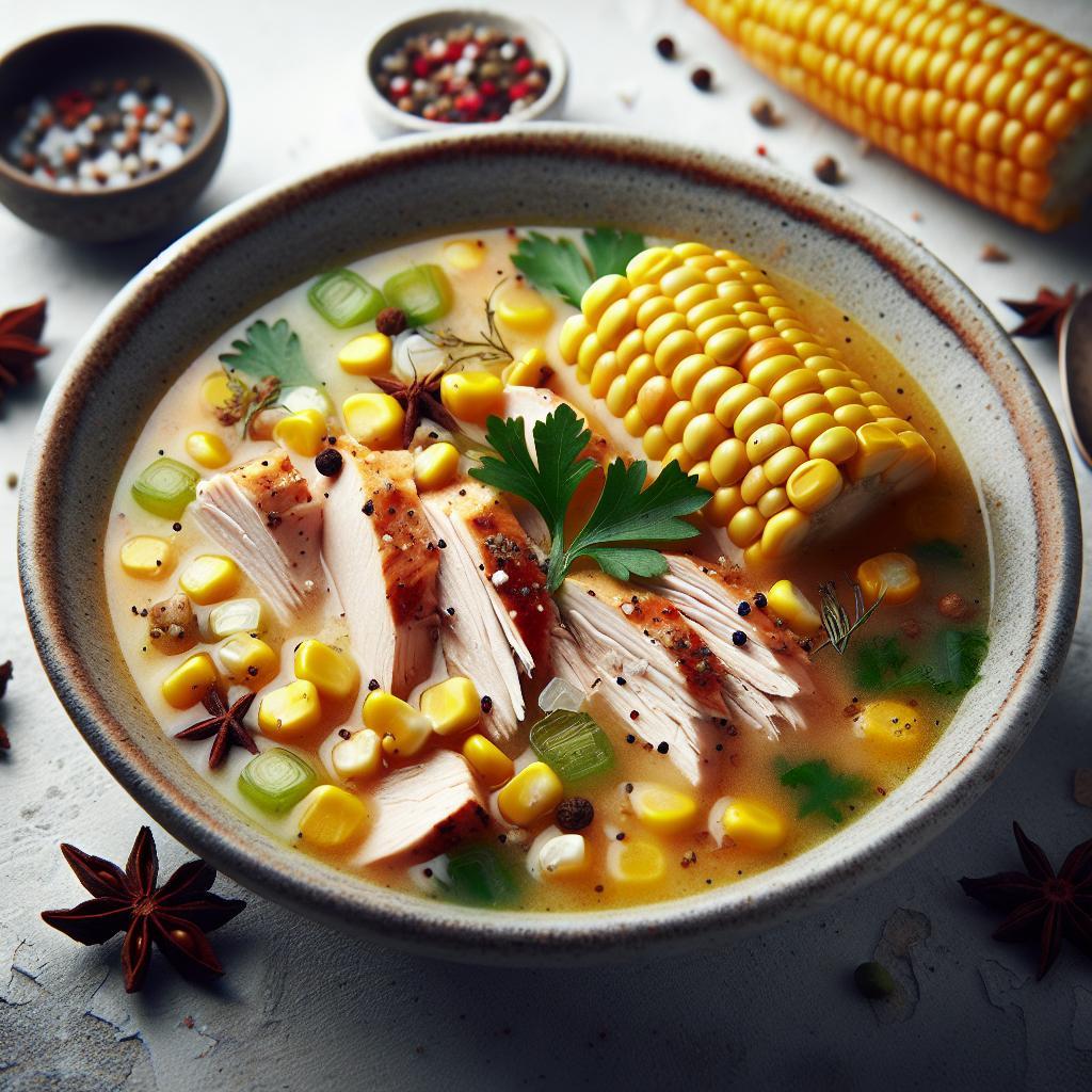 Hearty Turkey and Corn Soup: A Comforting Bowl of Flavor