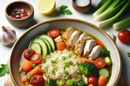 Hearty Chicken and Rice Soup: Comfort in Every Spoonful