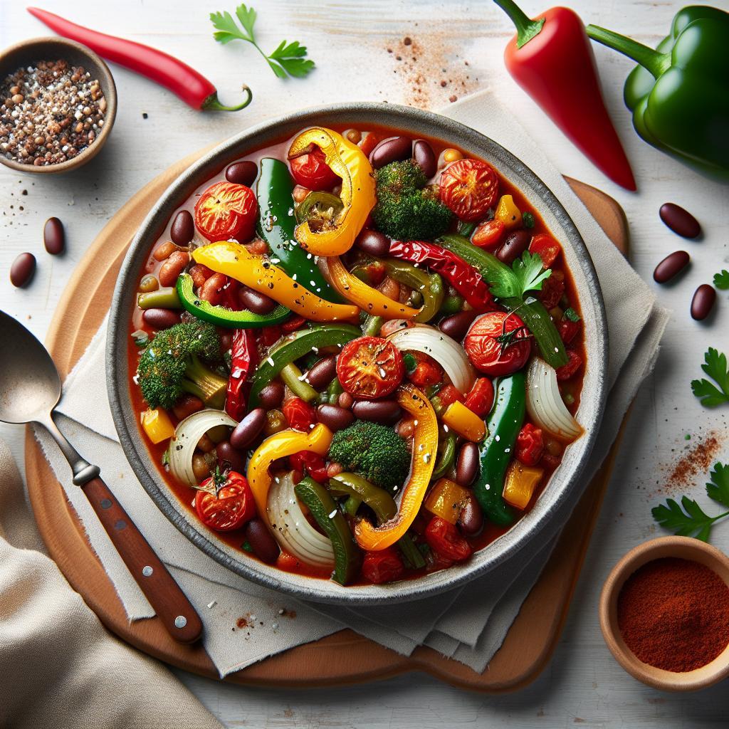 Fiery Flavor Fusion: Mastering Roasted Vegetable Chili