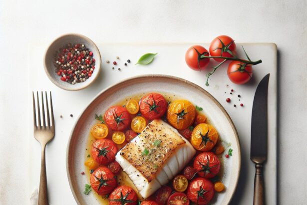 Savor the Flavors: Baked Cod with Juicy Tomatoes Recipe