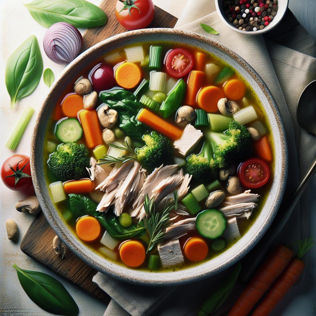 Hearty Turkey and Vegetable Soup: A Nutritious Delight