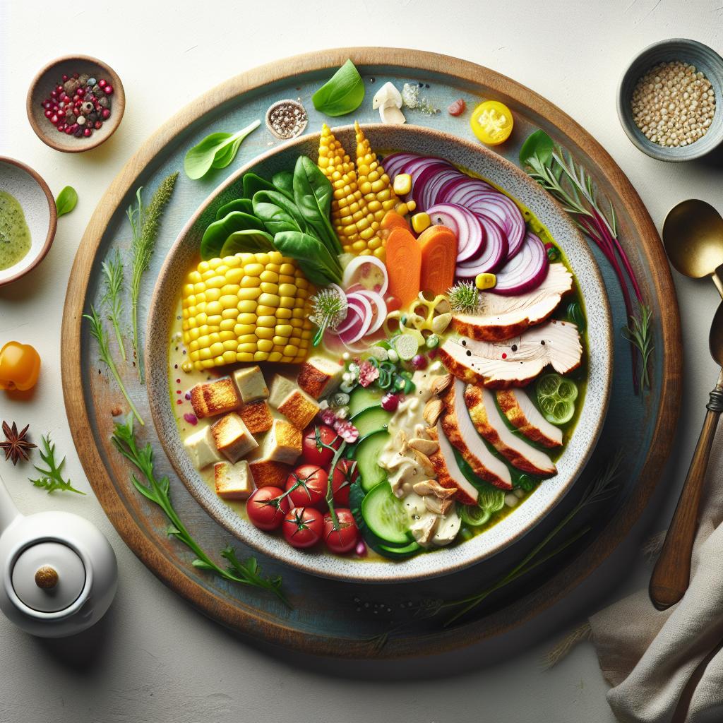 Savor the Comfort: Turkey and Corn Soup Delight