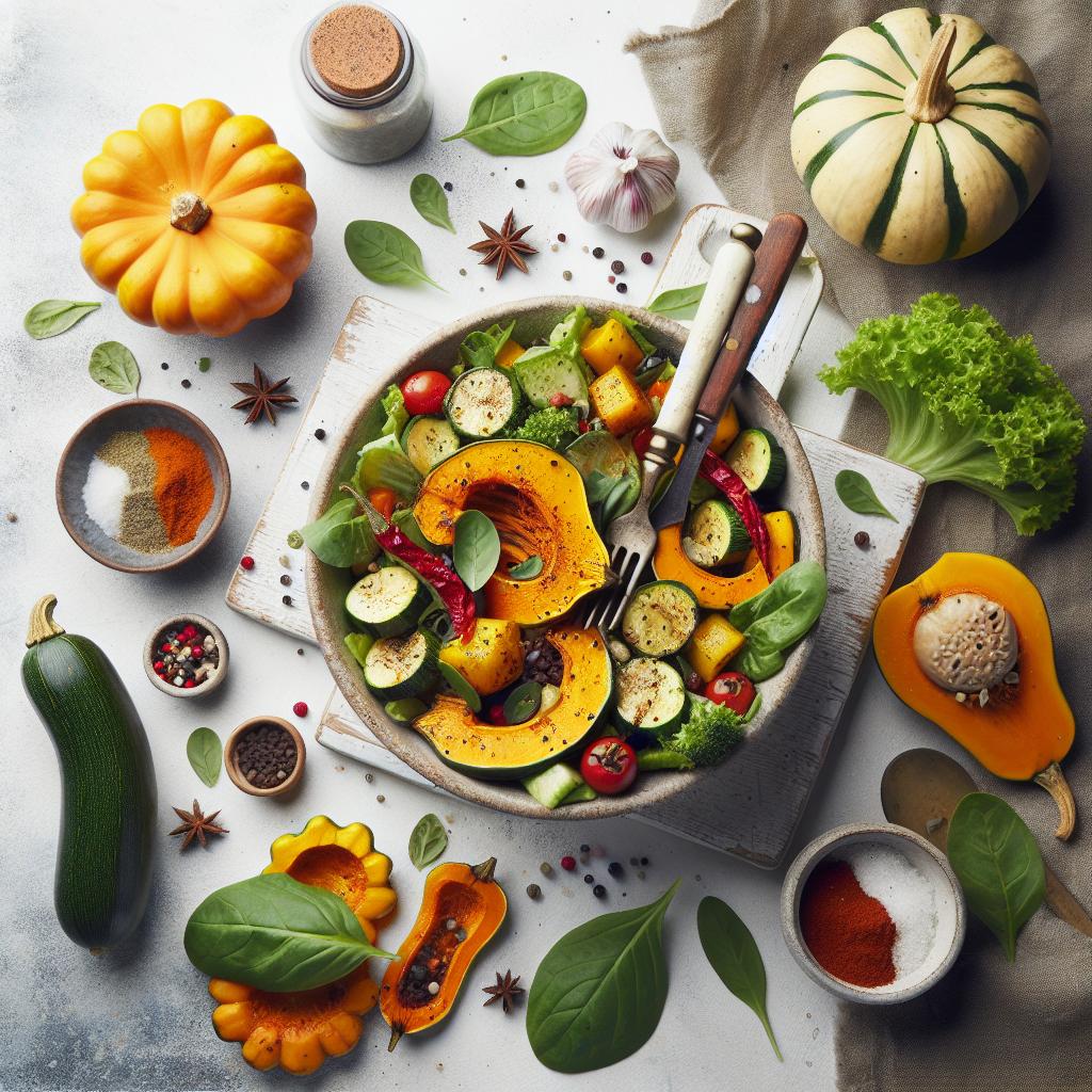Brighten Your Bowl: The Art of Roasted Squash Salad