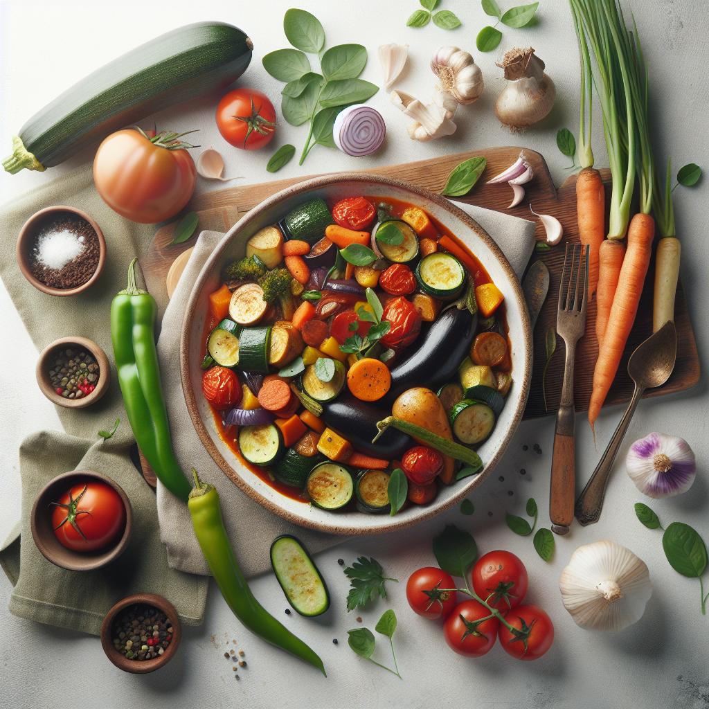 Hearty Roasted Vegetable Stew: A Warm, Wholesome Delight