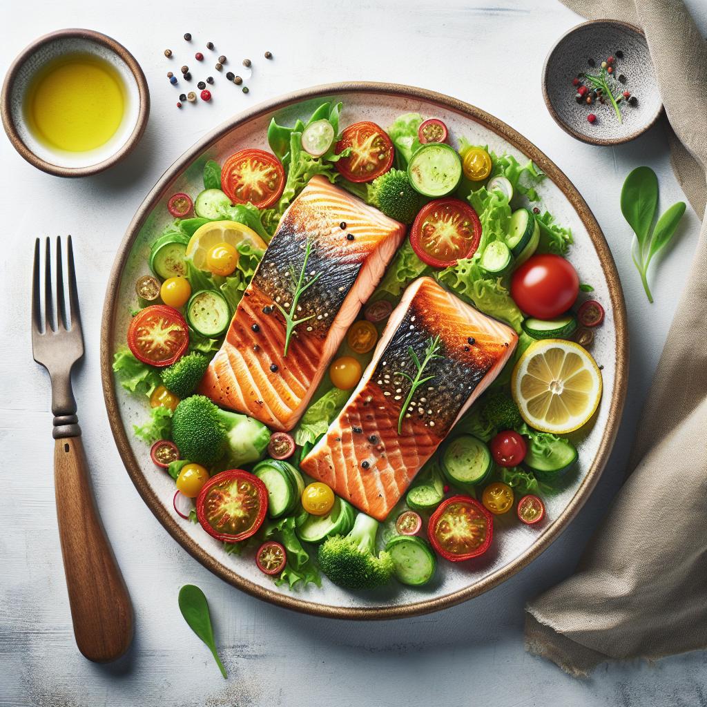 Perfectly Baked Salmon Fillets: A Nutritious Delight