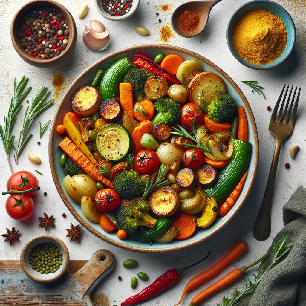 Hearty Roasted Vegetable Stew: A Flavorful Comfort Bowl