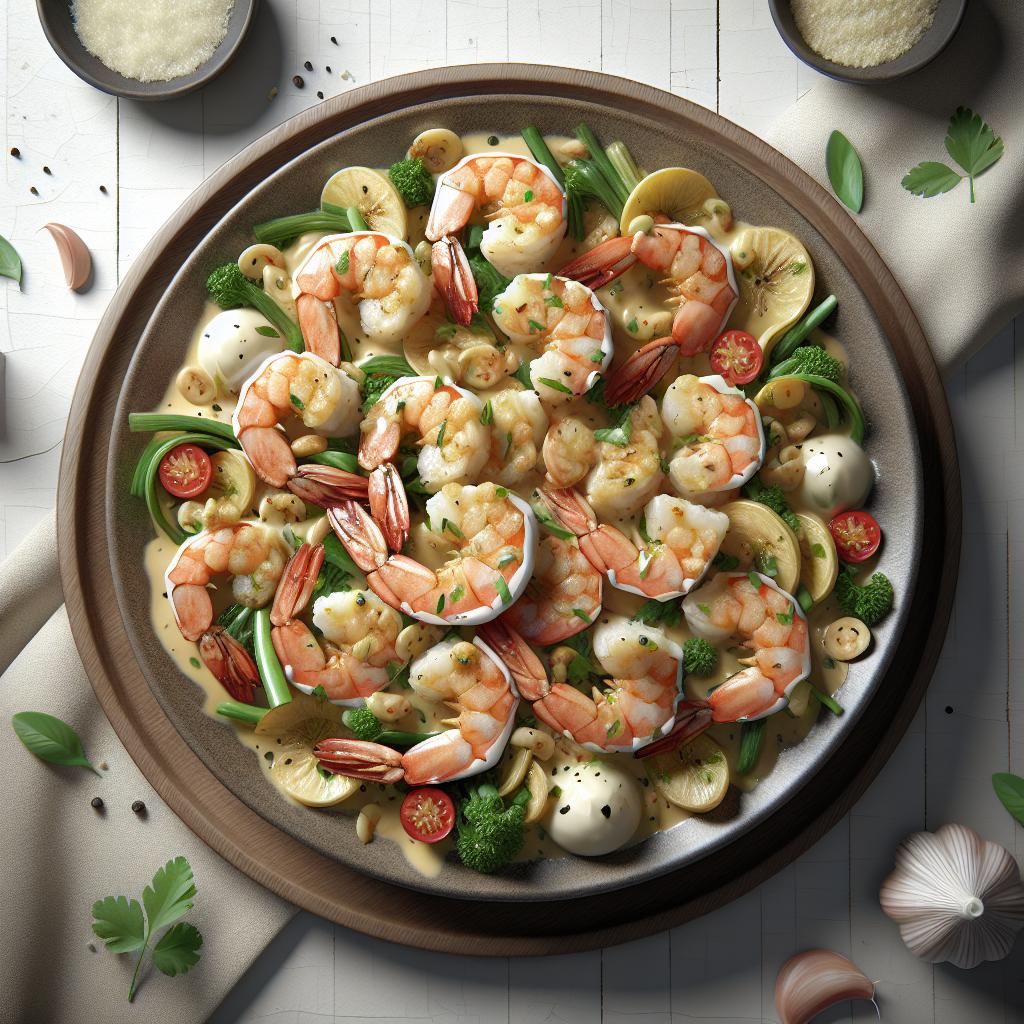 Decadent Creamy Garlic Shrimp: A Savory Seafood Delight