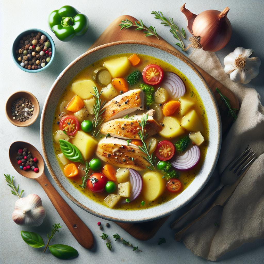 Hearty Chicken and Potato Soup: Comfort in Every Spoonful