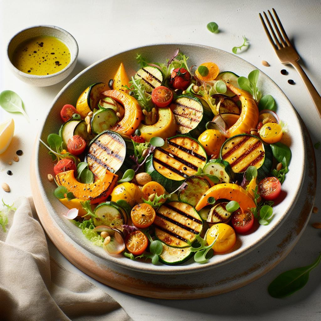 Harvest Harmony: Vibrant Flavors in Roasted Squash Salad