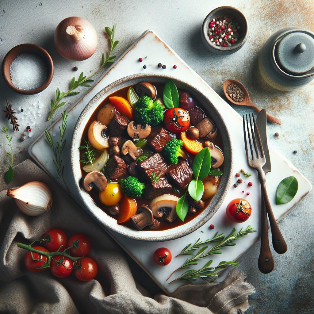 Hearty Beef and Mushroom Stew: A Comfort Food Classic