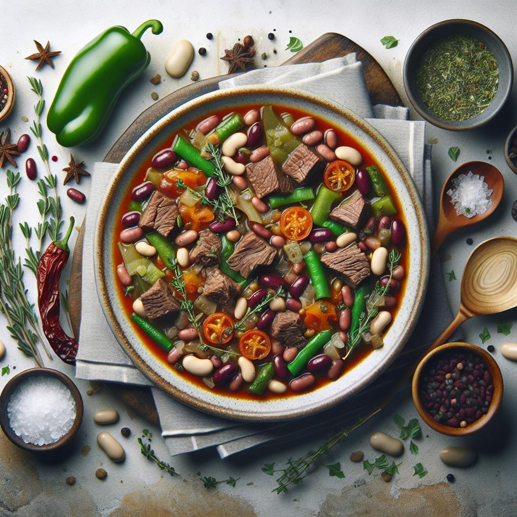 Hearty Beef and Bean Soup: A Nutritious Comfort Classic