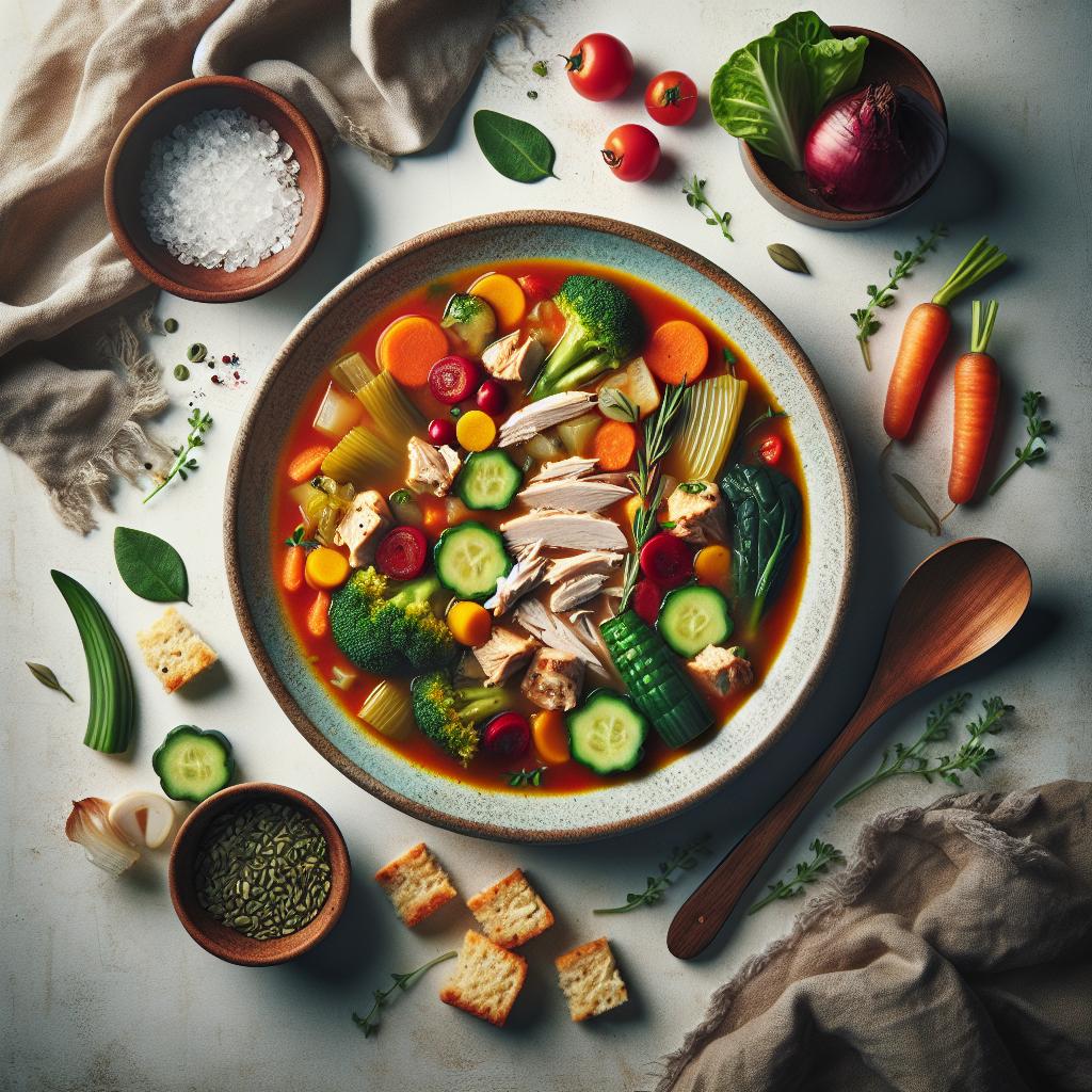 Hearty Turkey and Vegetable Soup: A Wholesome Winter Classic